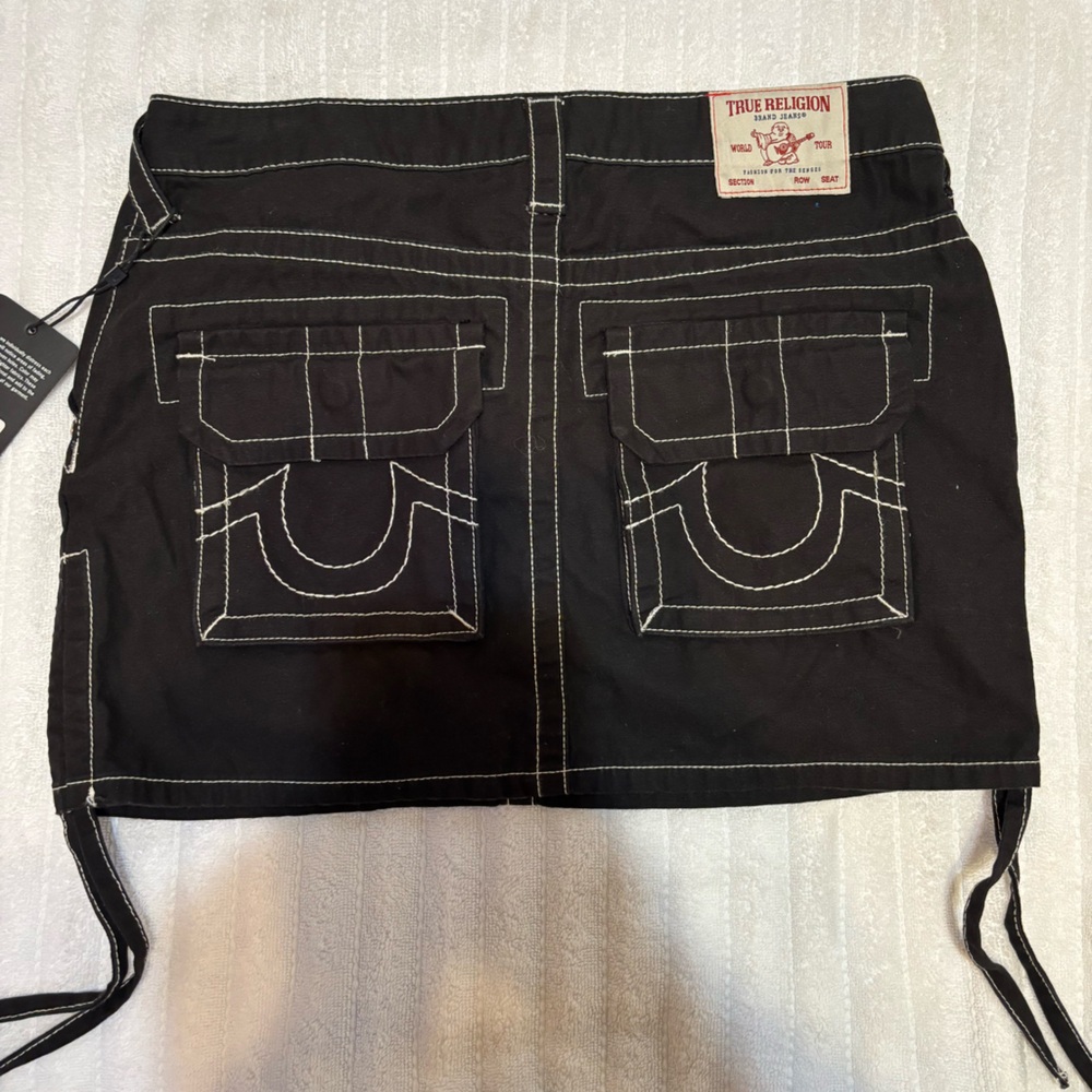 True Religion stacked skirt